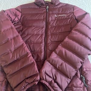 Columbia Maroon Insulated Jacket